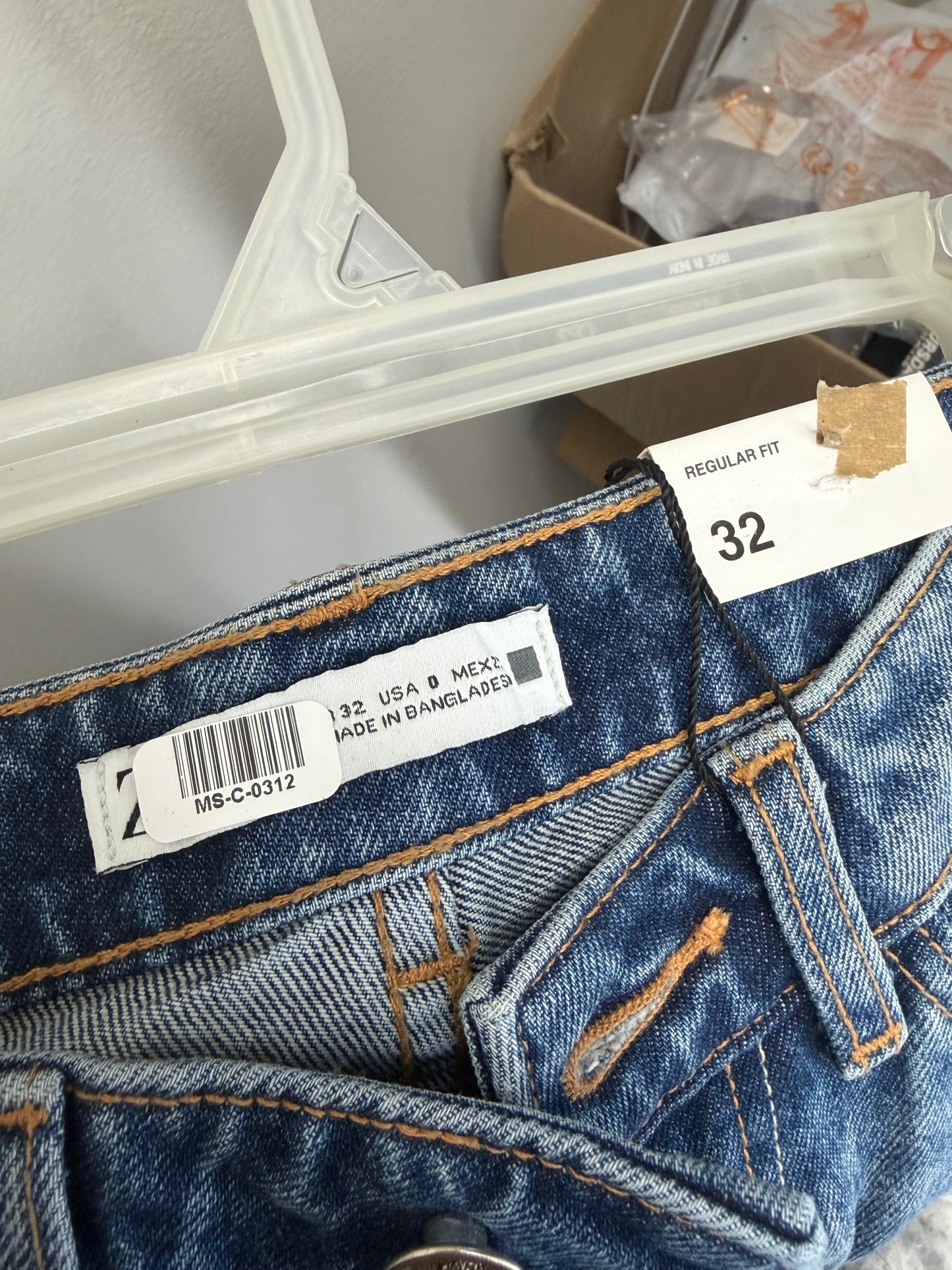 ZARA Women's Blue Jeans – US Size 0