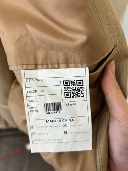 Men’s Brown Yellow Blazer size l