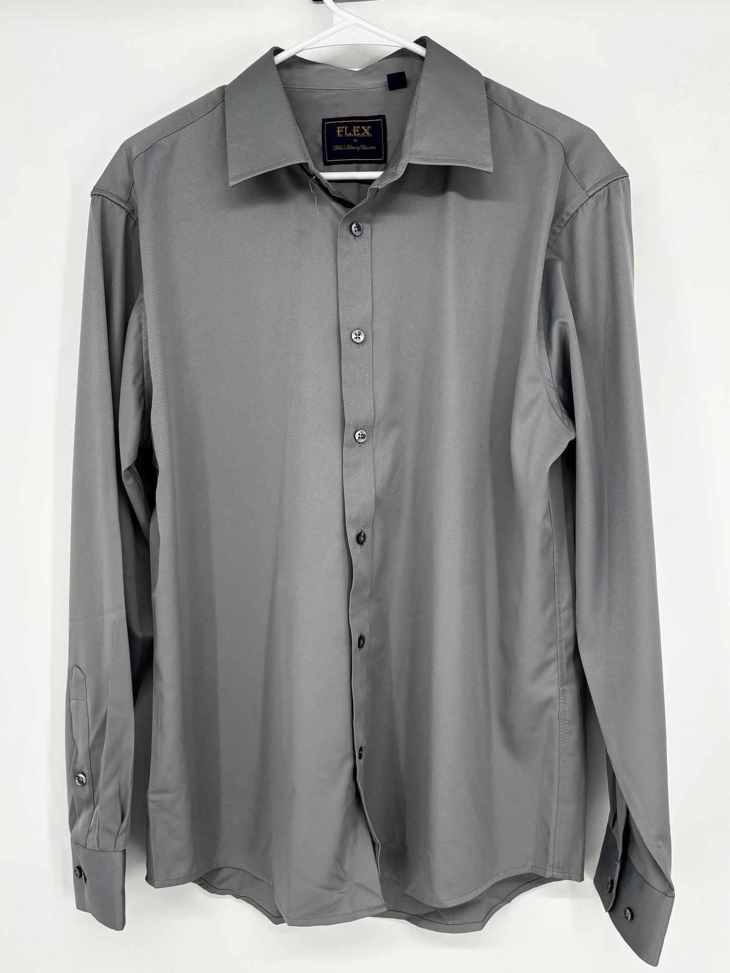 Men’s Light Gray Dress Shirt size m