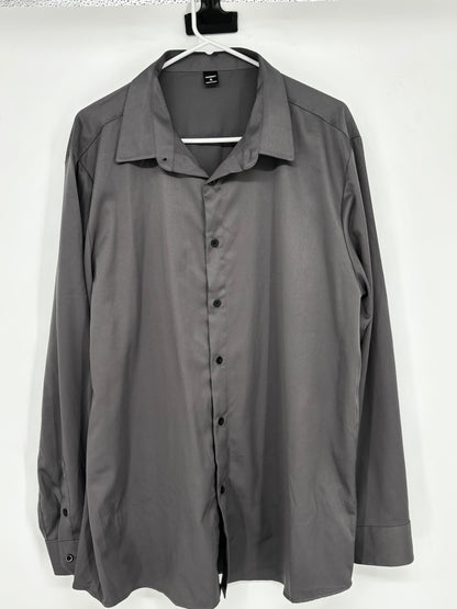 Men’s Gray Business Shirt size xl