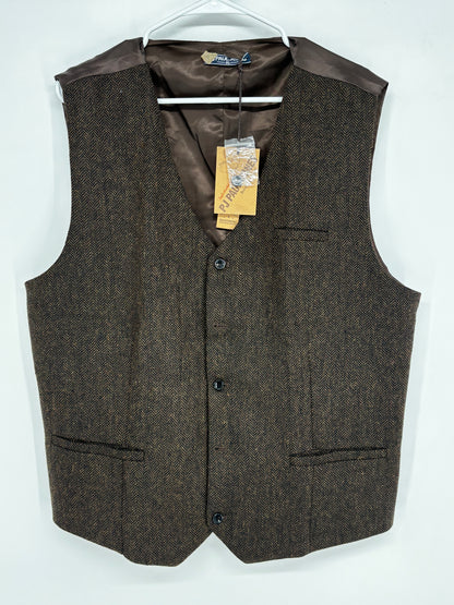 Men’s Dark Gray Sleeveless Vest size xl