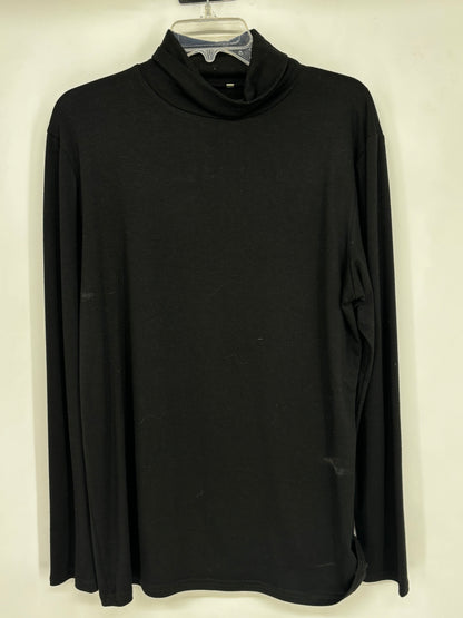 Men’s Black Turtleneck Sweater size m
