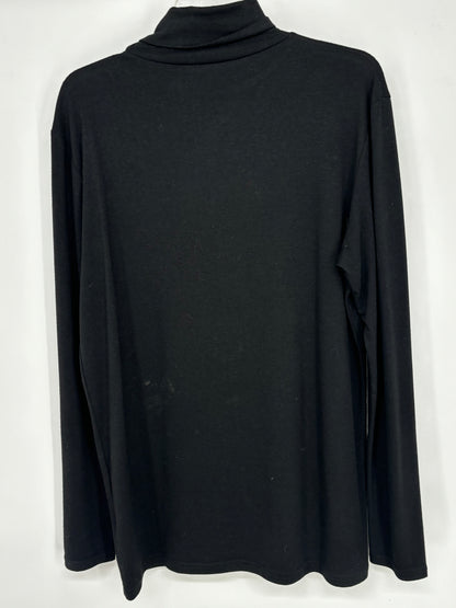 Men’s Black Turtleneck Sweater size m