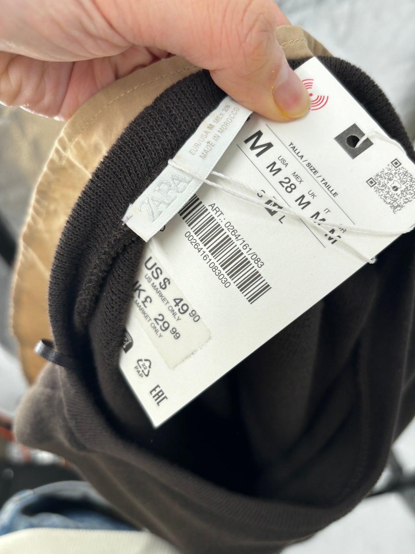 Women's Brown Two-Piece Style Dress – Size M