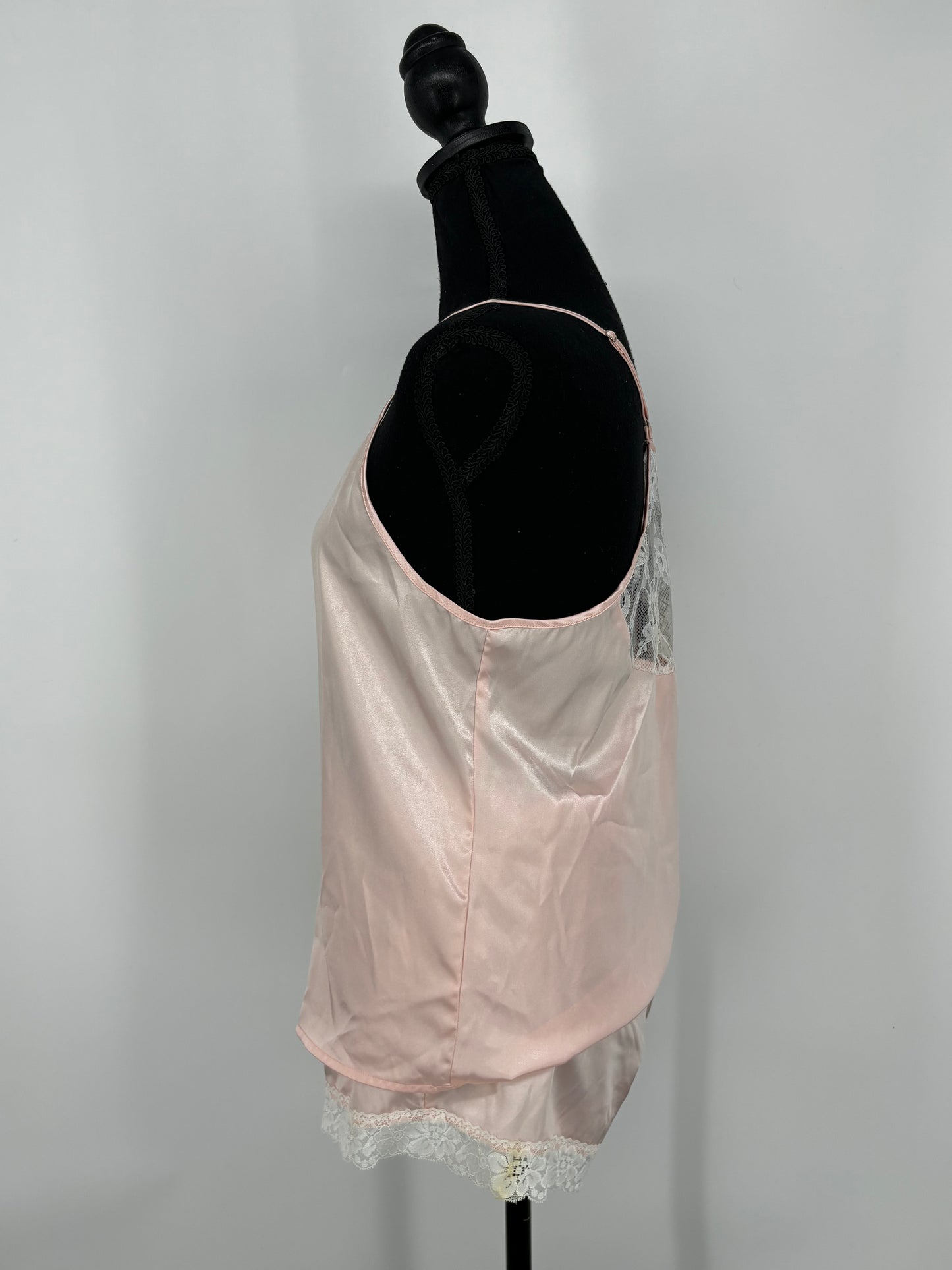 Ekouaer Women's Pink Pajama Set (Cami & Shorts) – Size S