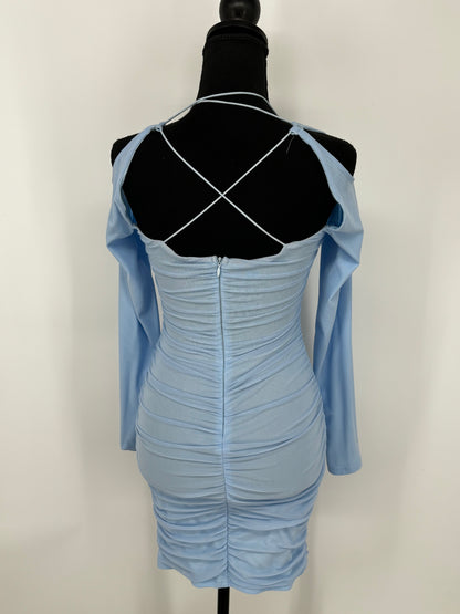 Women's Blue Fitted Dress – Size S