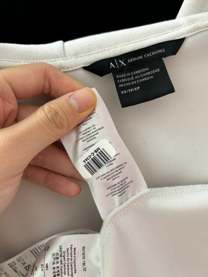 A|X Women's White Zip-Up Sports Jacket – Size XS