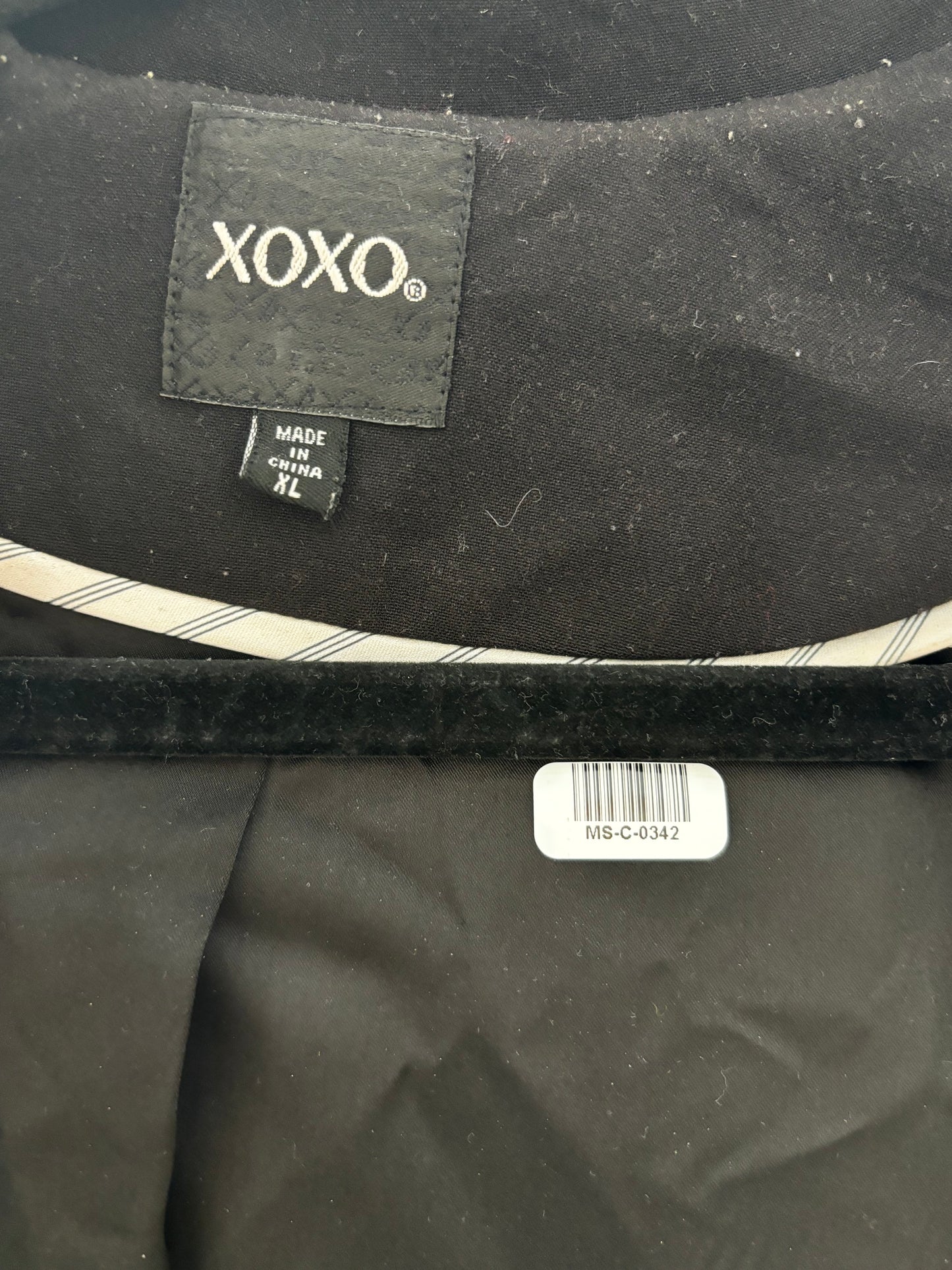 XOXO Women's Black Blazer – Size XL