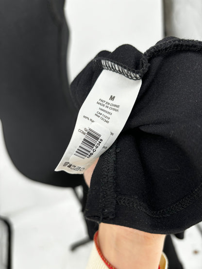 Women's Black Fitted Cami Maxi Dress – Size M