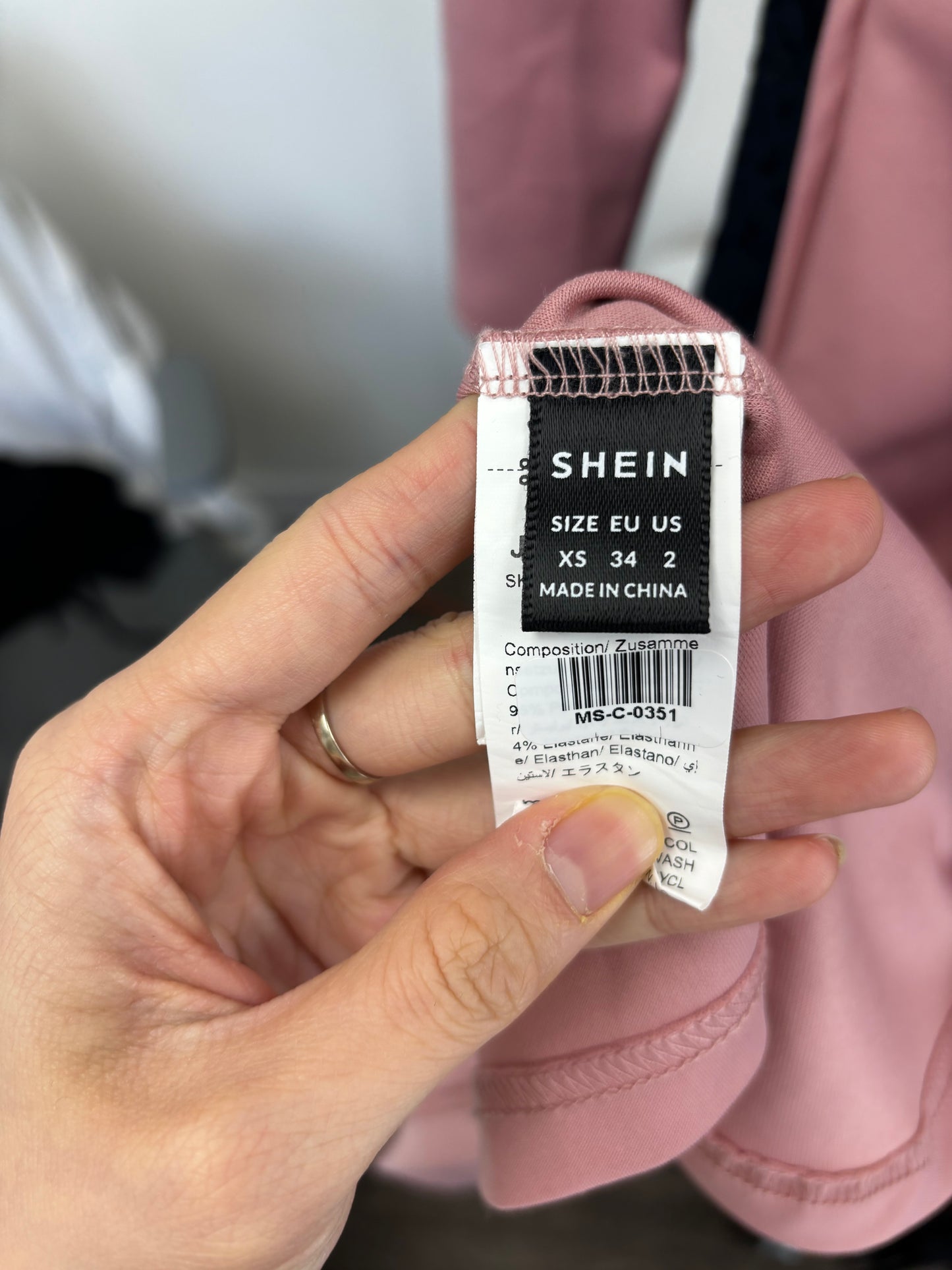 SHEIN Women's Dark Pink Long Sleeve Maxi Dress – Size XS