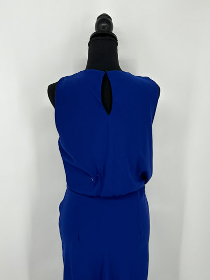 ZARA Women's Dark Blue Maxi Dress – Size S