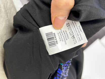 Women's Teal Fitted Sequin Dress – Size M