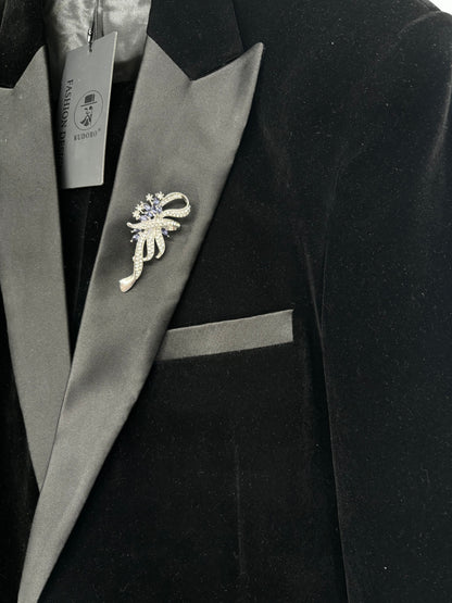 Men’s Black Blazer – Size L