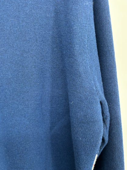 KALLSPIN Men’s Blue Plaid Knit Sweater – Size L