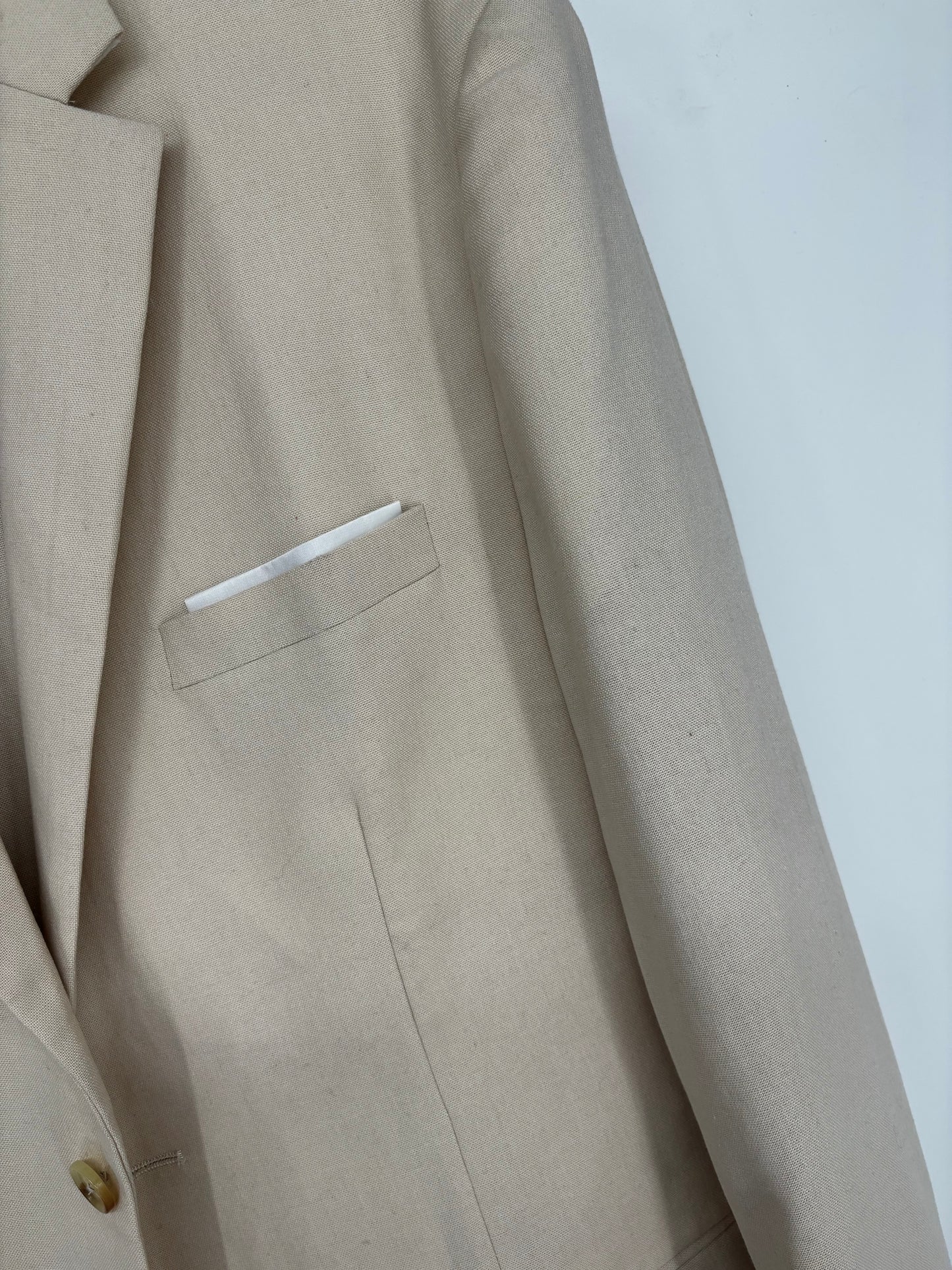 COOFANDY Men’s Light Brown Blazer – Size XL