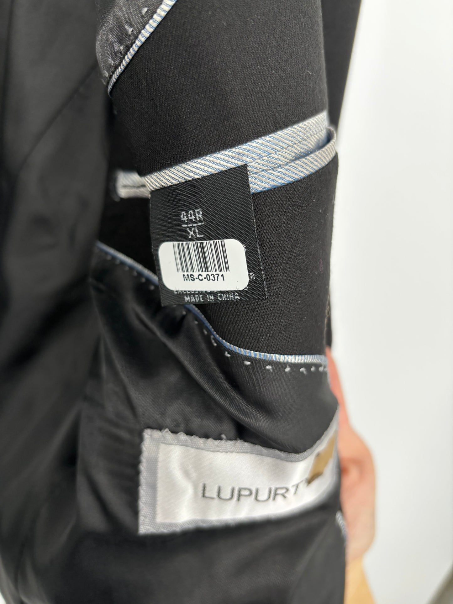 Men’s Black Blazer – Size XL