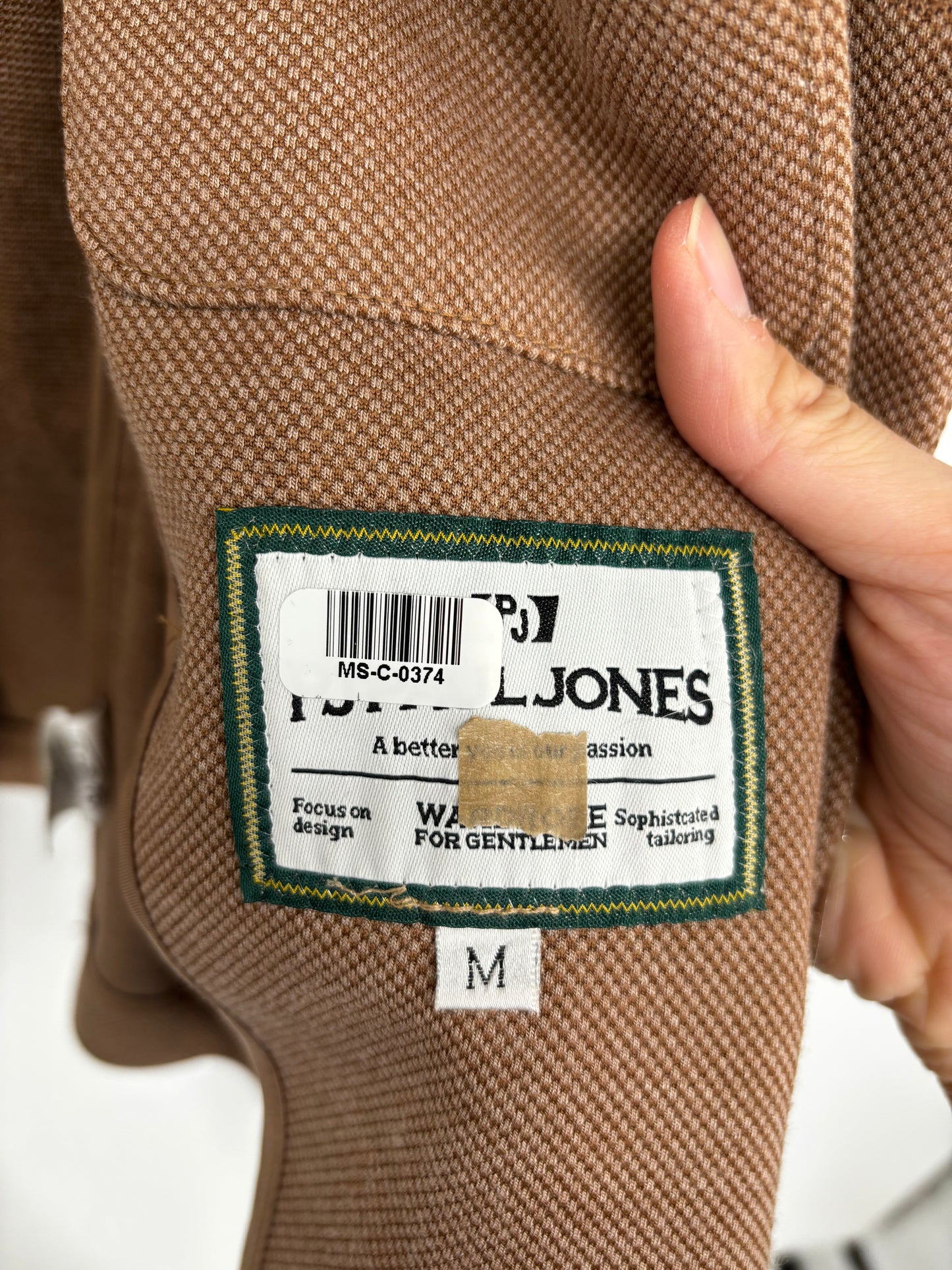 PJ Men’s Brown Blazer – Size M