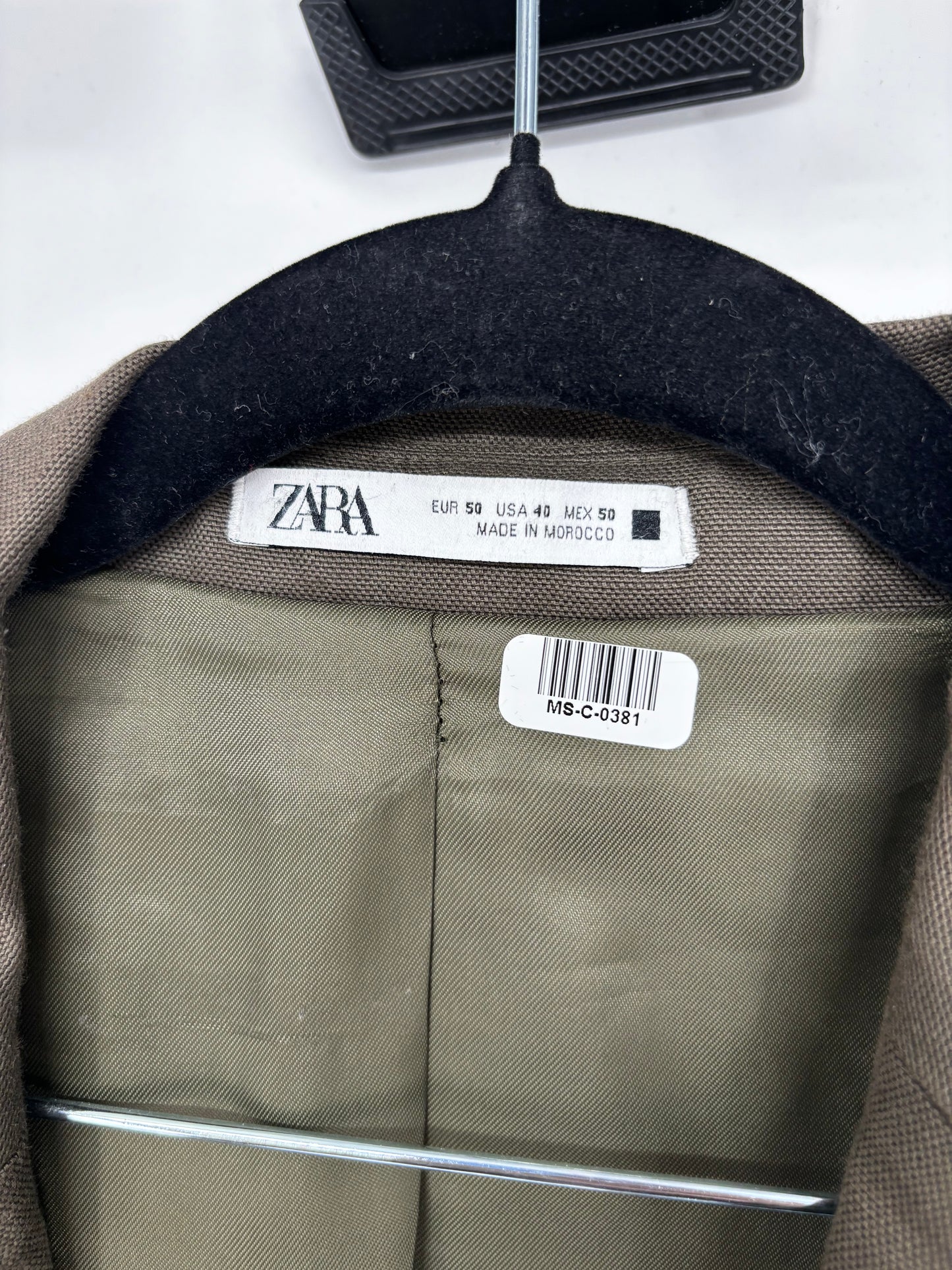 ZARA Men’s Brown Blazer – US Size 40