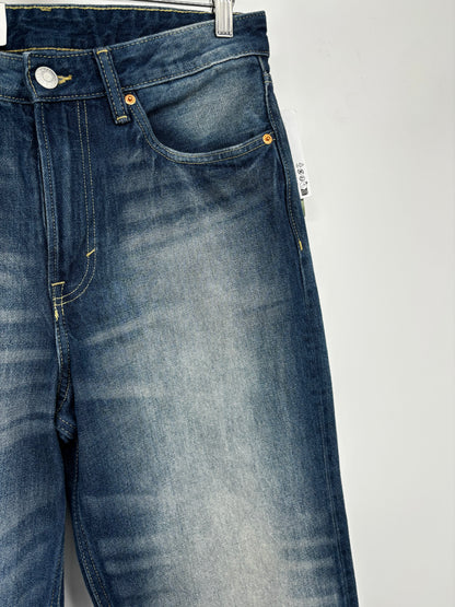 H&M Men’s Blue Straight-Leg Loose Fit Jeans – Size 31/32