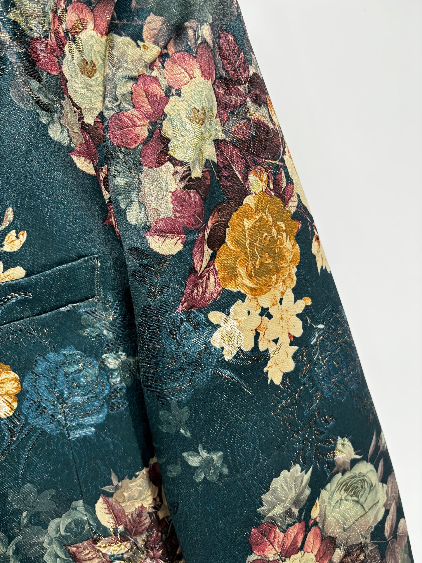 Men’s Printed Blazer – Size 5XL