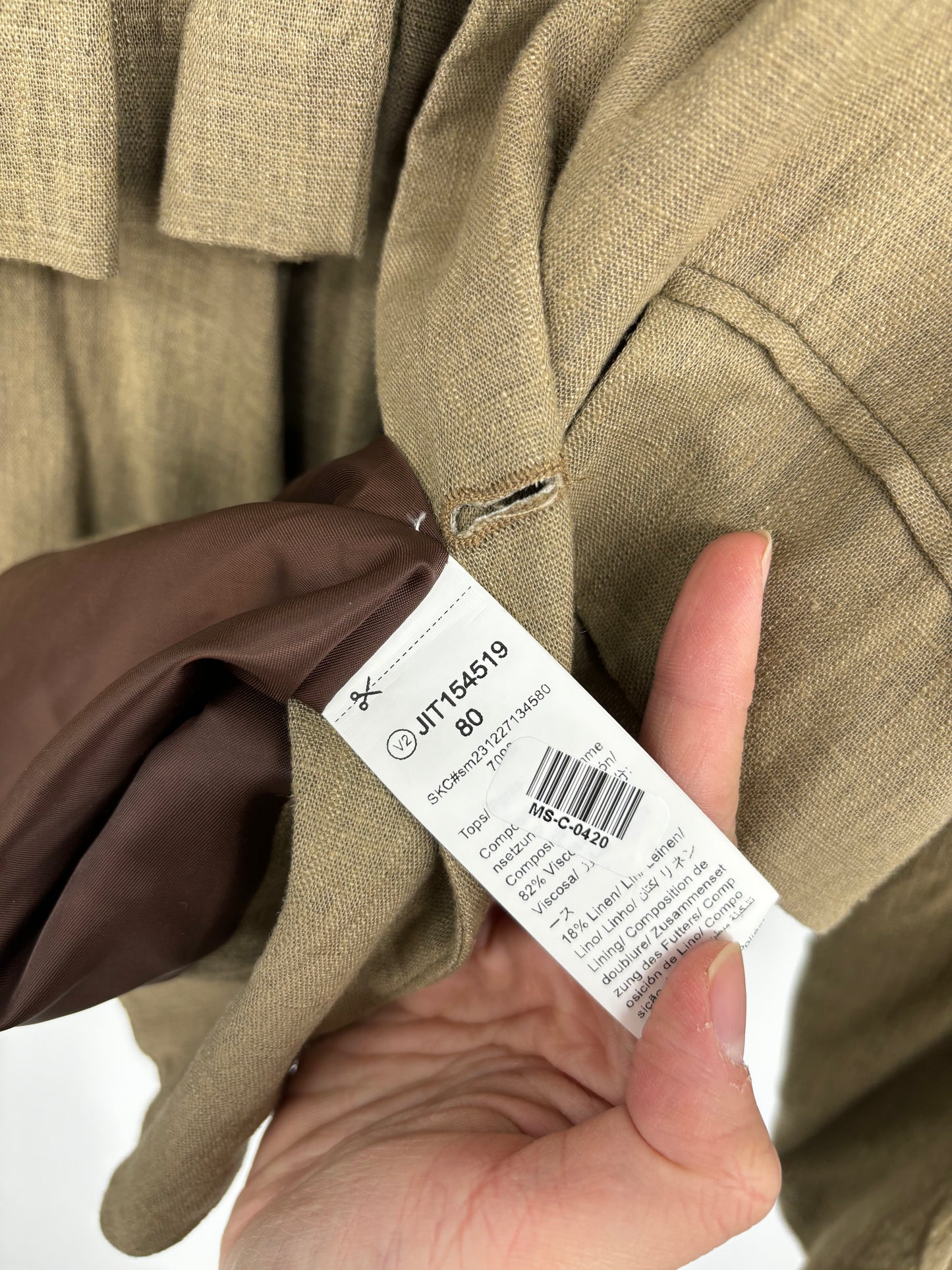 MANFINITY Men’s Brown Blazer – Size L