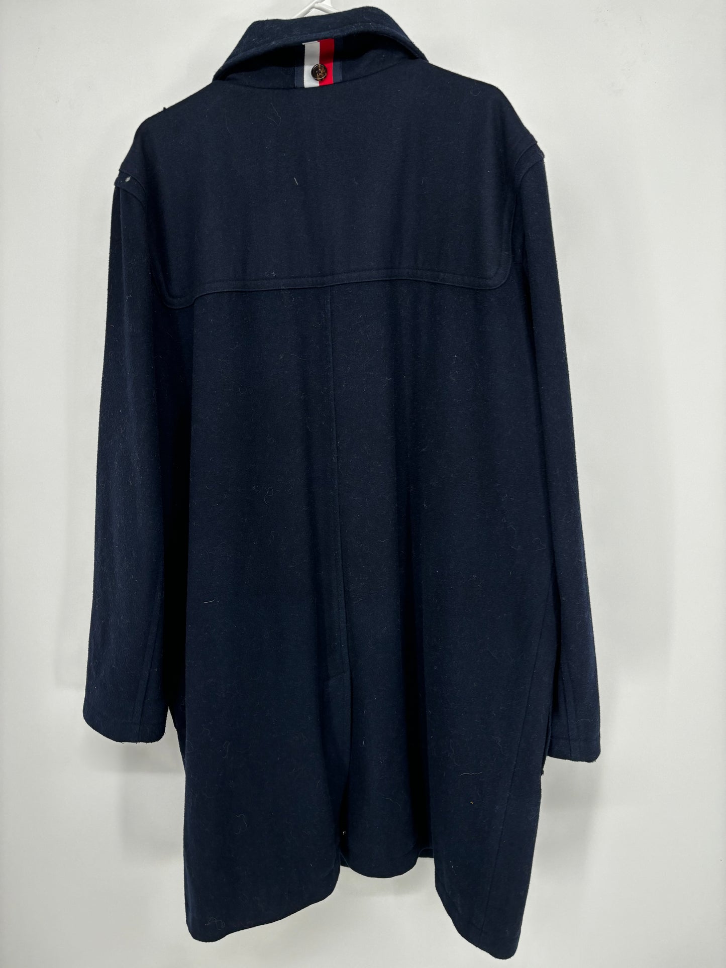 Men’s Blue Long Overcoat – Size L