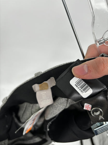 Men’s Gray Loose Fit Dress Pants – No Size Indicated