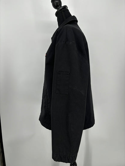 Men’s Black Zip-Up Jacket – Estimated Size M/L