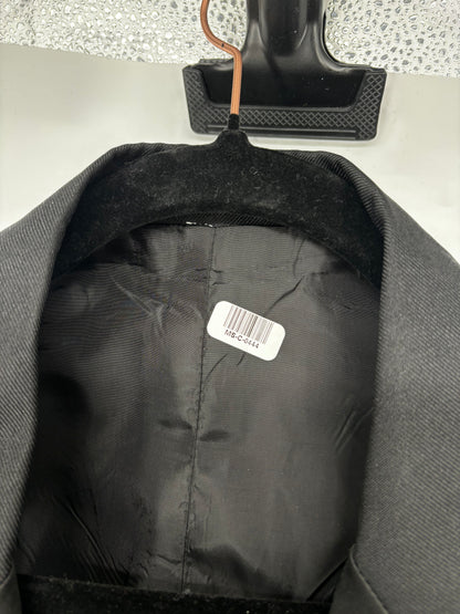 Men’s Black Blazer with Metal Details – Estimated Size L