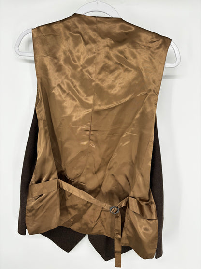 Men’s Black Suit Vest – Estimated Size M