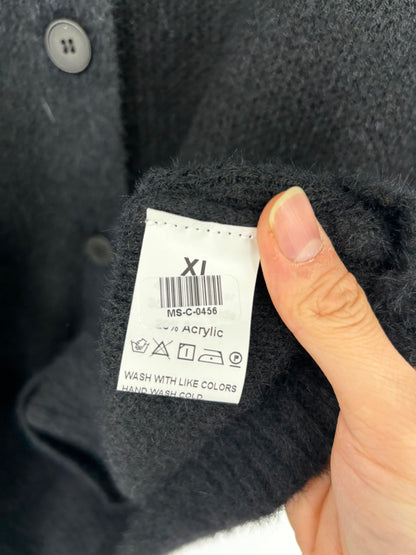 Women’s Black Knit Cardigan – Size XL