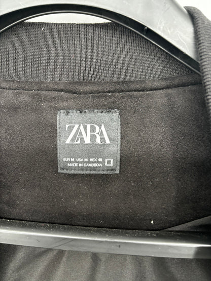 ZARA Men’s Black Short Jacket – Size M