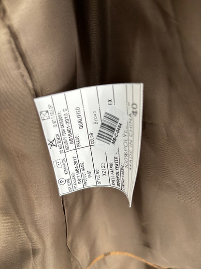 Men’s Brown Plaid Blazer – Size 40