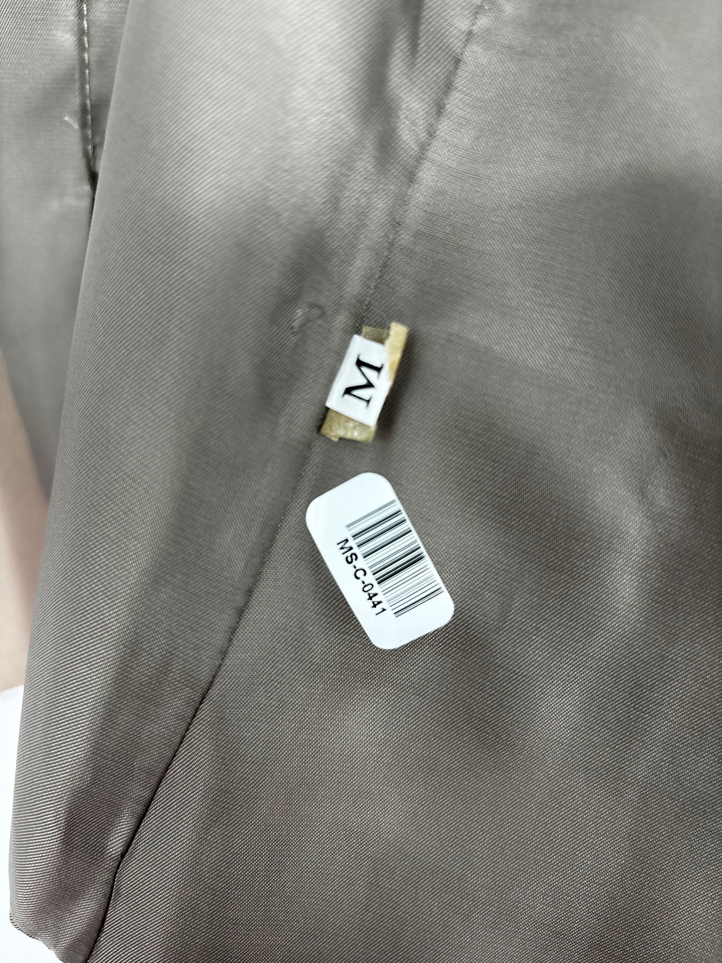 Men’s Brown Suit Vest – Size M