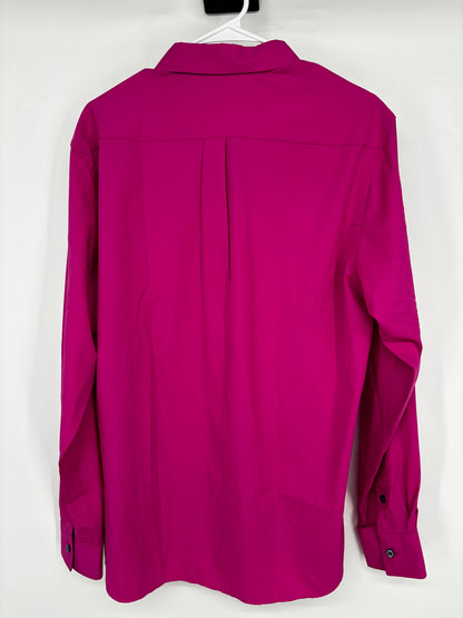 Men’s Red Button-Up Shirt – Size L