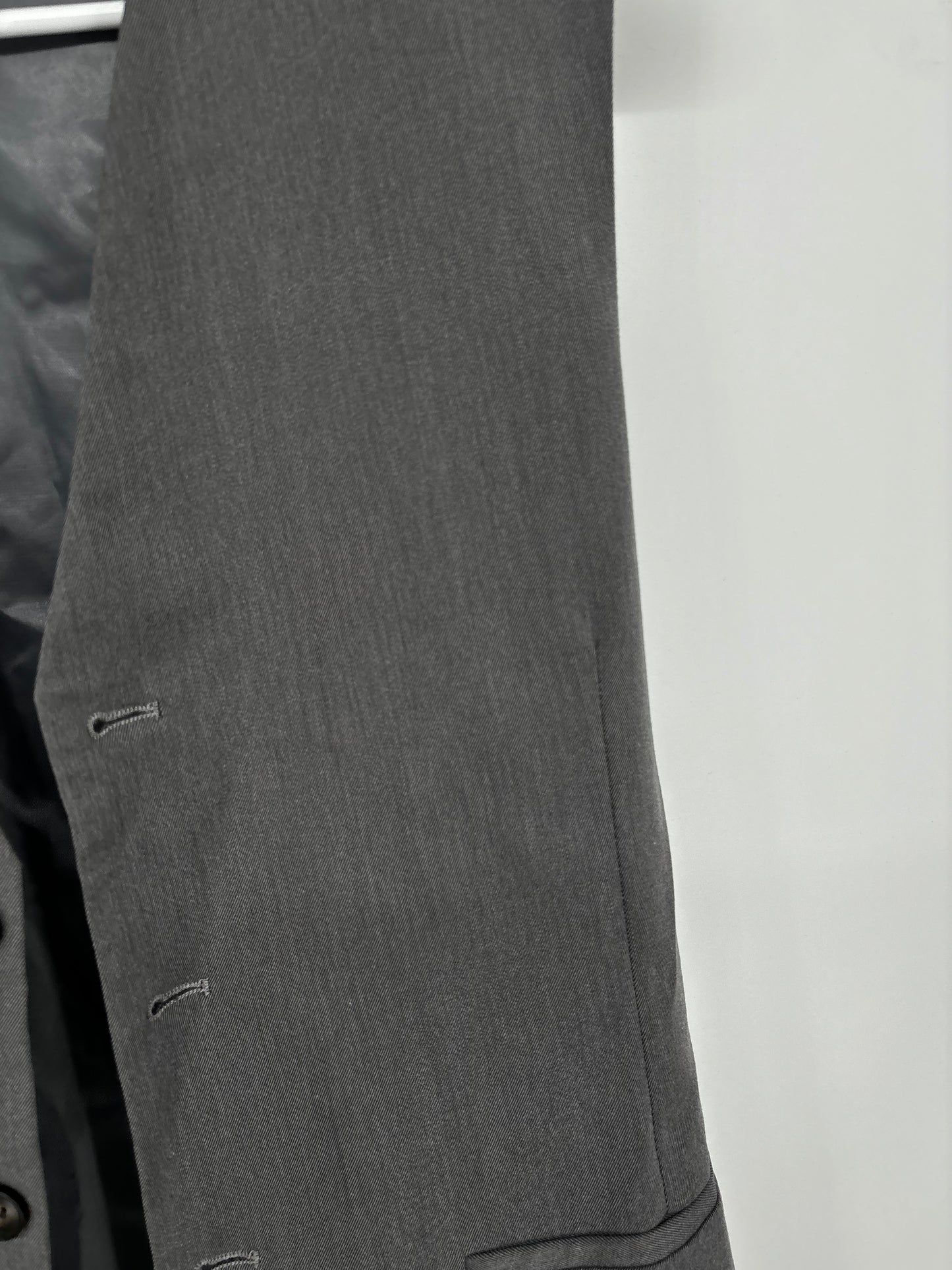 Men’s Dark Gray Suit Vest – Size L