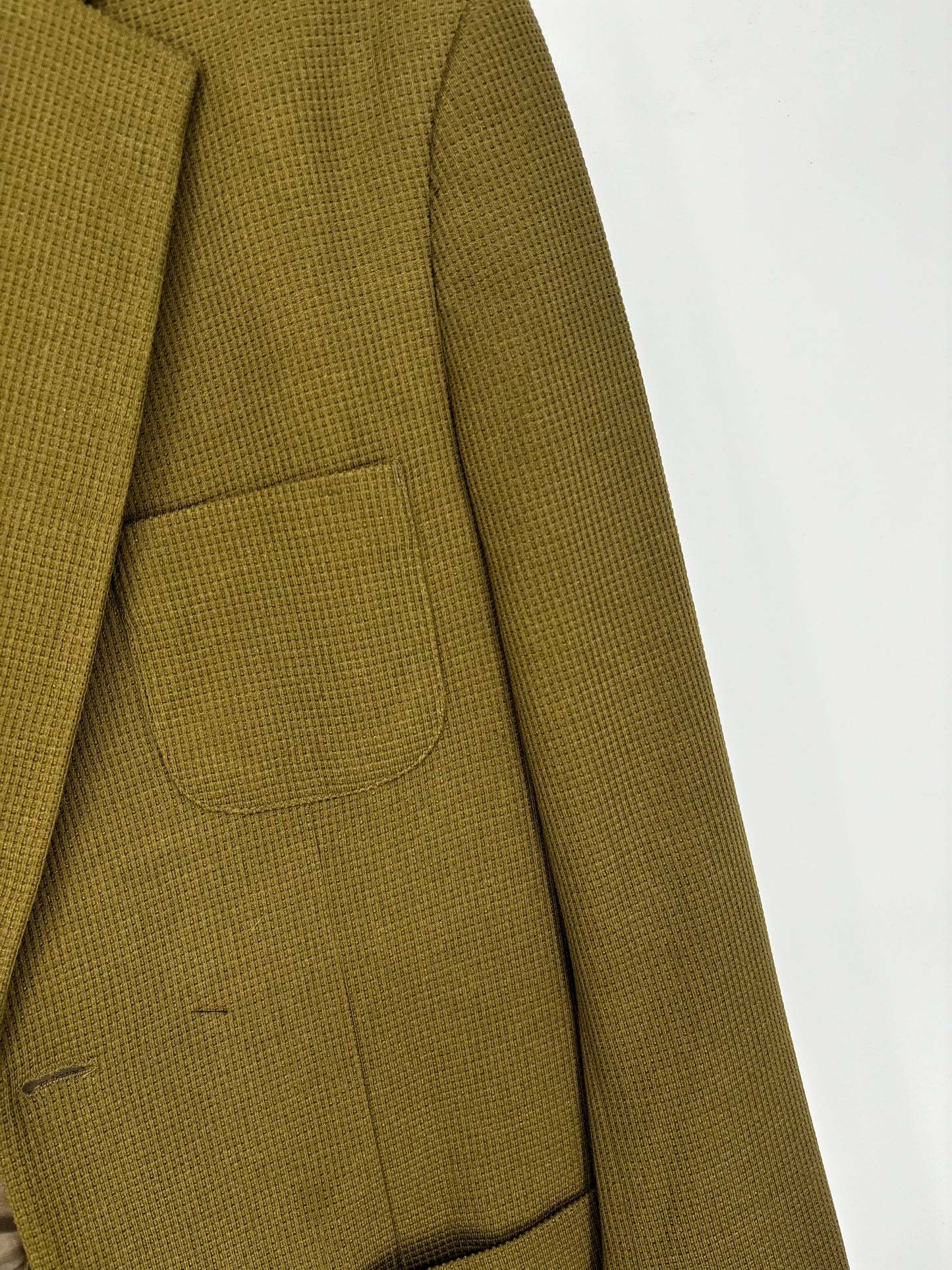 Men’s Olive Green Blazer – Size M