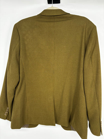 Men’s Olive Green Blazer – Size M