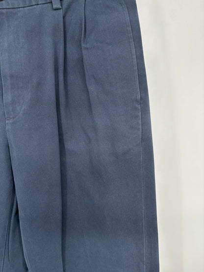 Men’s Navy Blue Dress Pants – Estimated Size L–XL
