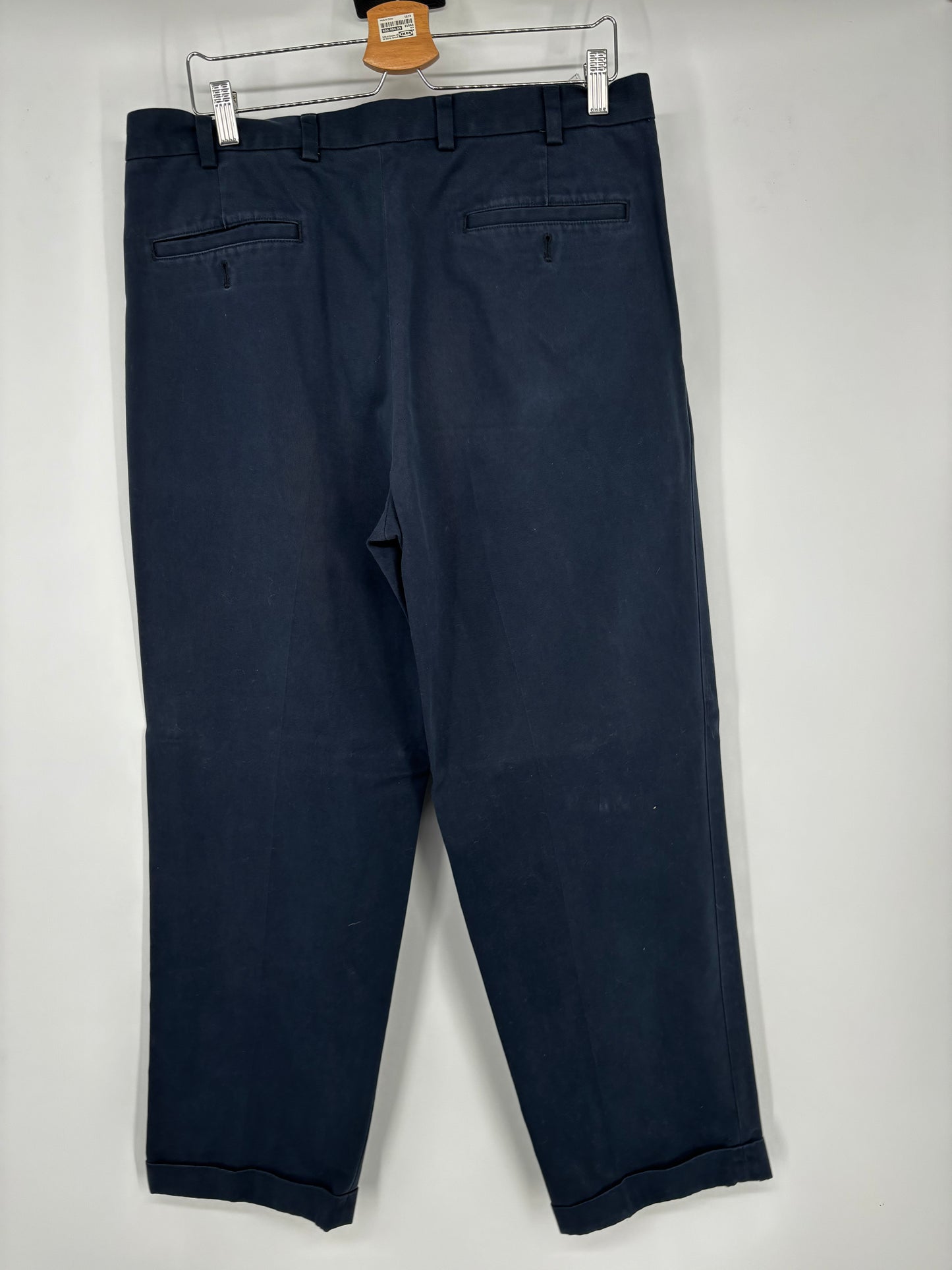 Men’s Navy Blue Dress Pants – Estimated Size L–XL