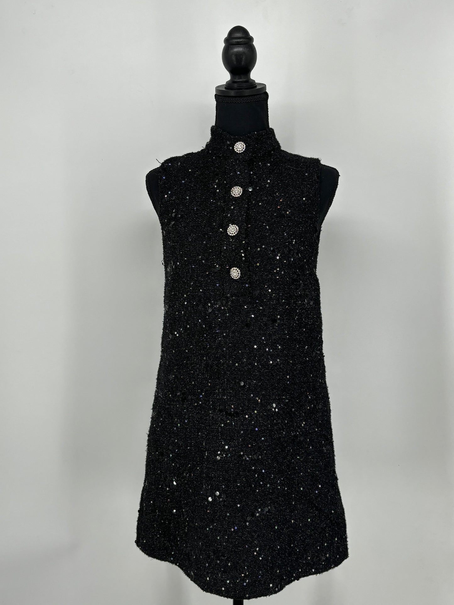 Zara Women’s Black Sleeveless Dress – Size S