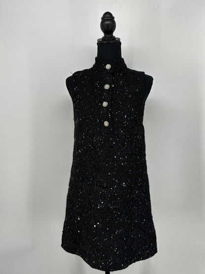 Zara Women’s Black Sleeveless Dress – Size S