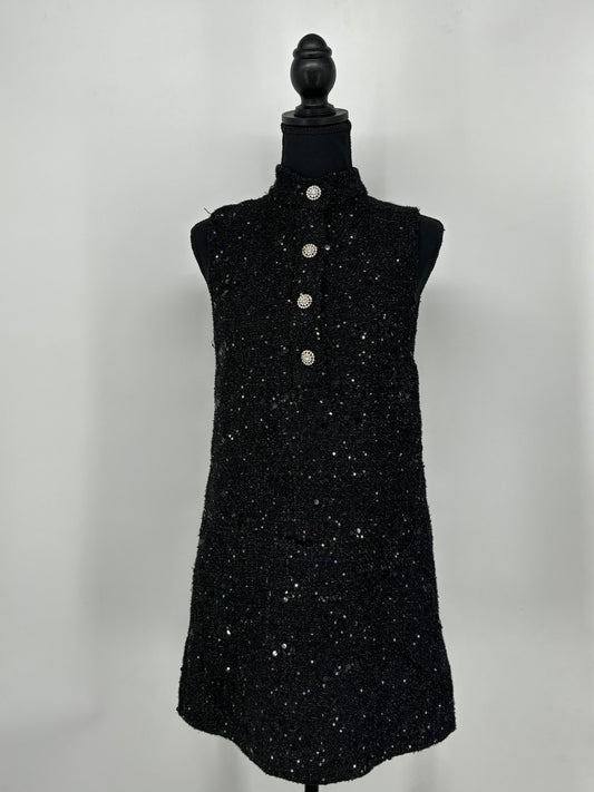 Zara Women’s Black Sleeveless Dress – Size S