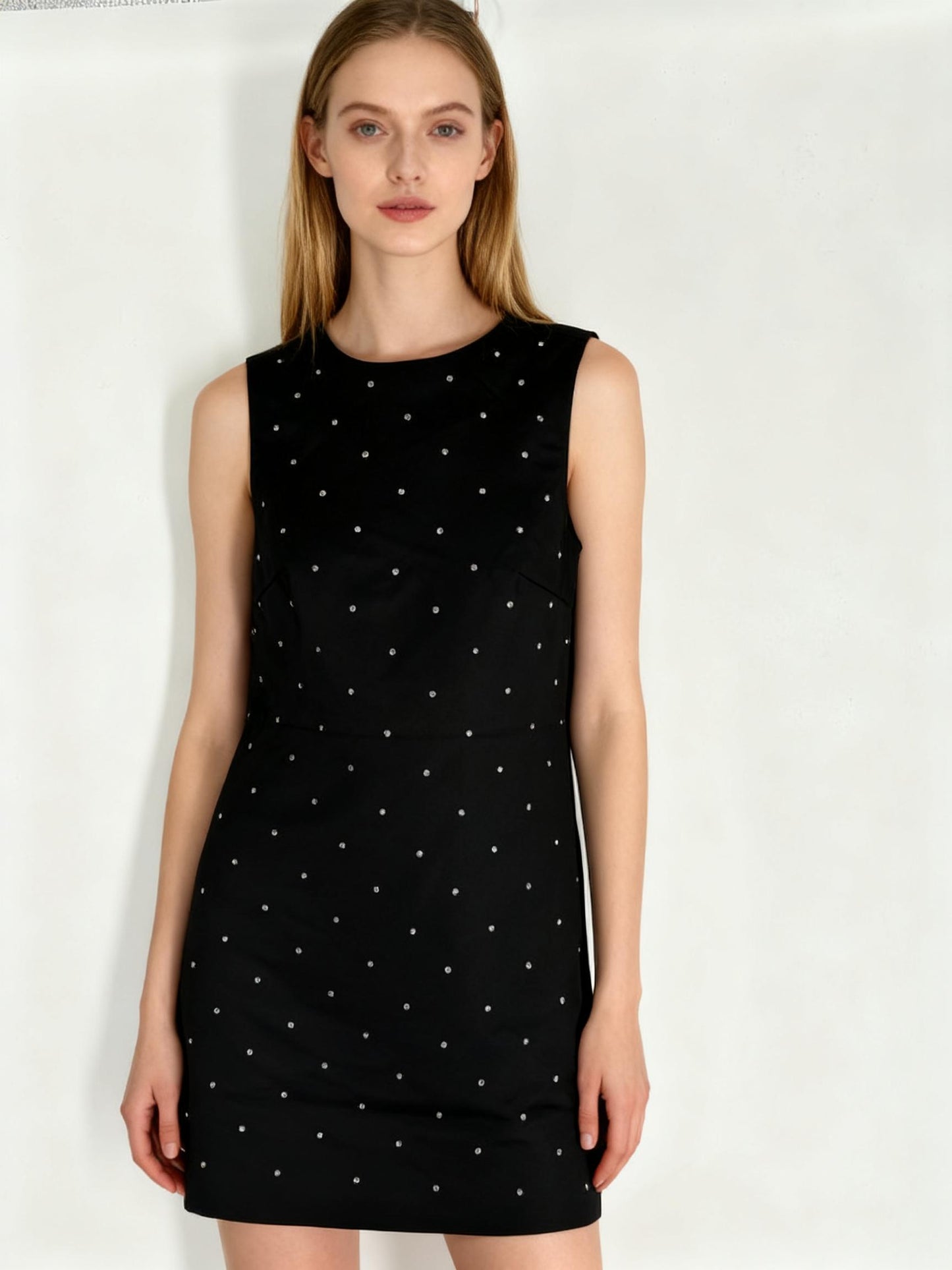 H&M DIVIDED Women’s Black Rhinestone Dress – Size XS