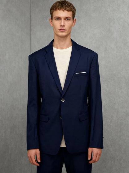 Men’s Blue Suit Set (Blazer & Pants) – Size L