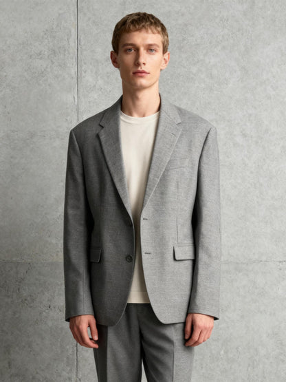 ZARA Men’s Gray Suit Set (Blazer & Pants) – US Size 44
