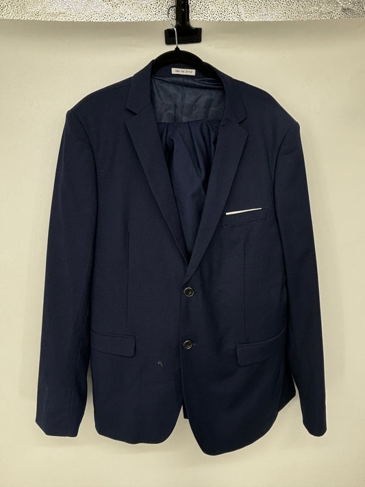 Men’s Navy Blue Blazer And Pants – Size XL