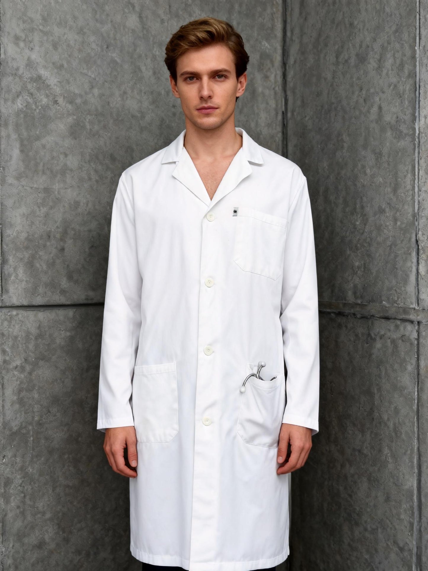 Men’s White Doctor/Nurse Lab Coat size no