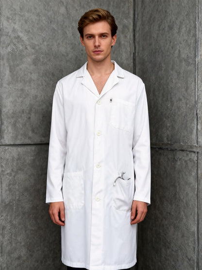 Men’s White Doctor/Nurse Lab Coat size no