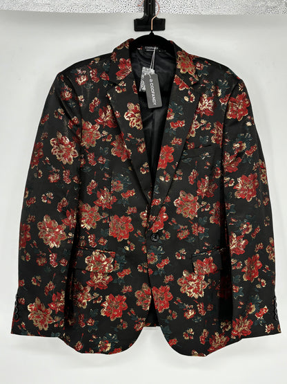 COOFANDY Men’s Black Jacquard Blazer – Size no